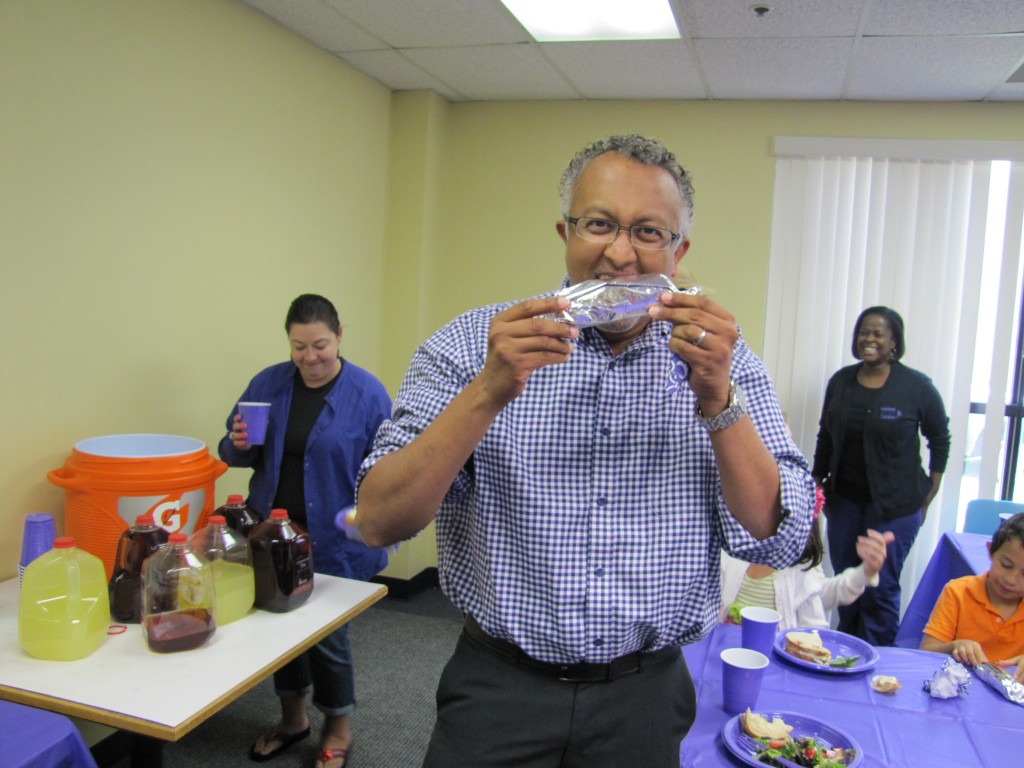 Dr Riz Saldin experiences a classic Nu Way Weiner before leaving Macon